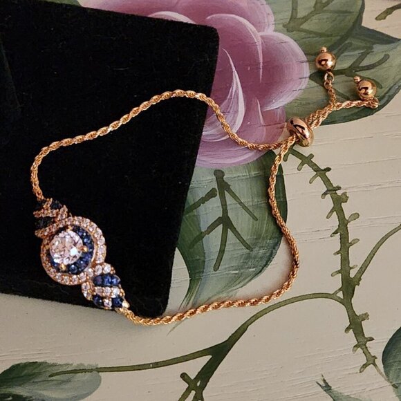 Bella Luce Sapphire Diamond Simulant Yellow Bracelet - Picture 8 of 8